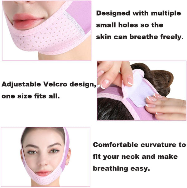 Naturala™ Ageless V Contour Firming Mask (skin-safe)