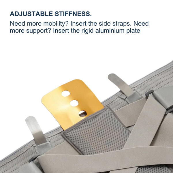 Adjustable 3-Level Heated Instant Back Pain Relief Belt