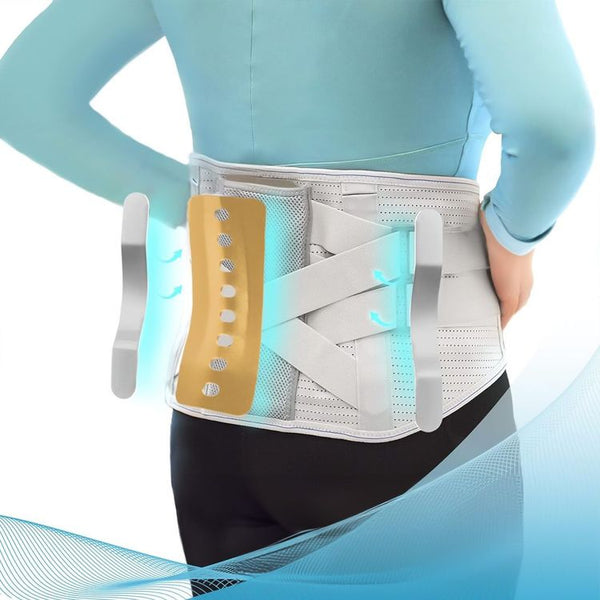 Adjustable 3-Level Heated Instant Back Pain Relief Belt